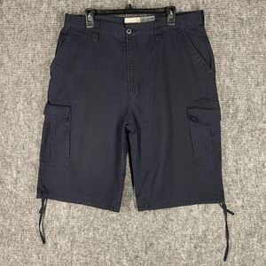 Regal‎ Wear Shorts 36 Mens Cargo 12" Bermuda Chino Relaxed Pockets Drawstring